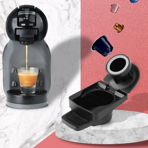 Capsule Adapter for Nespresso Coffee Capsule Convert Compatible with Dolce Gusto 1