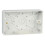 Click CMA082 Moulded Surface Mounted Pattress Box 25mm Deep - 2 Gang 1
