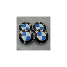 Bmw Wheel Centre Caps 68Mm 10Pin Clip Fits 1,3,5,7 Series E90,34 Z4 X4