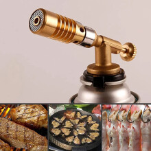 Outdoor Camping BBQ All Coppe Igniter Butane Gas Welding Tool Kitchen Supplies
