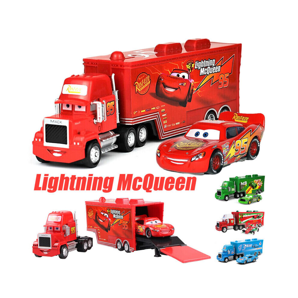 Lightning mcqueen cheap and mack truck