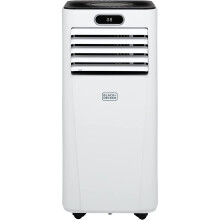 BLACK+DECKER BXAC40023GB 5000 BTU Portable 3-in-1 Smart Air Conditioner, Dehumidifier, Cooling Fan, Sleep Mode, 24 Hour Timer, Remote Control, White