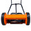Hand Push Cylinder Lawn Mower Manual 30cm Width with Grass Collector eSkde 8