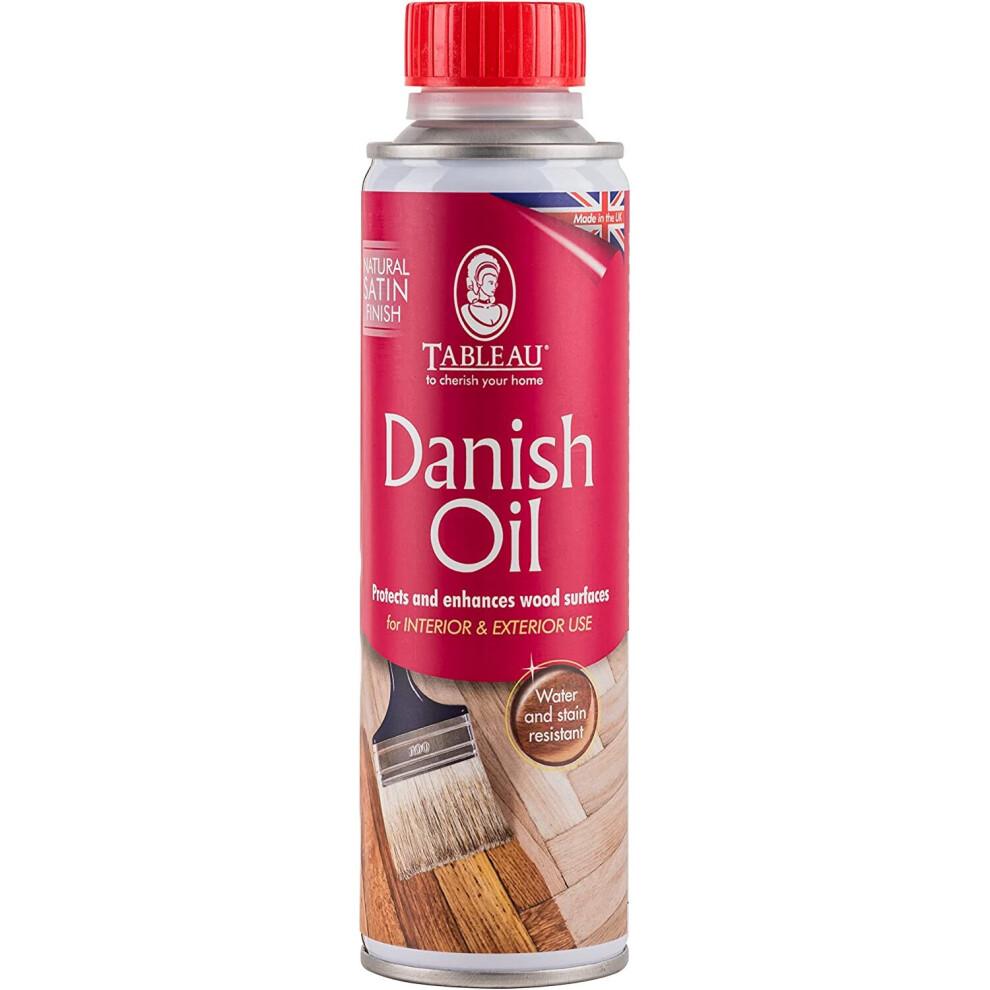 Tableau Danish Oil 250ml Interior and Exterior Use