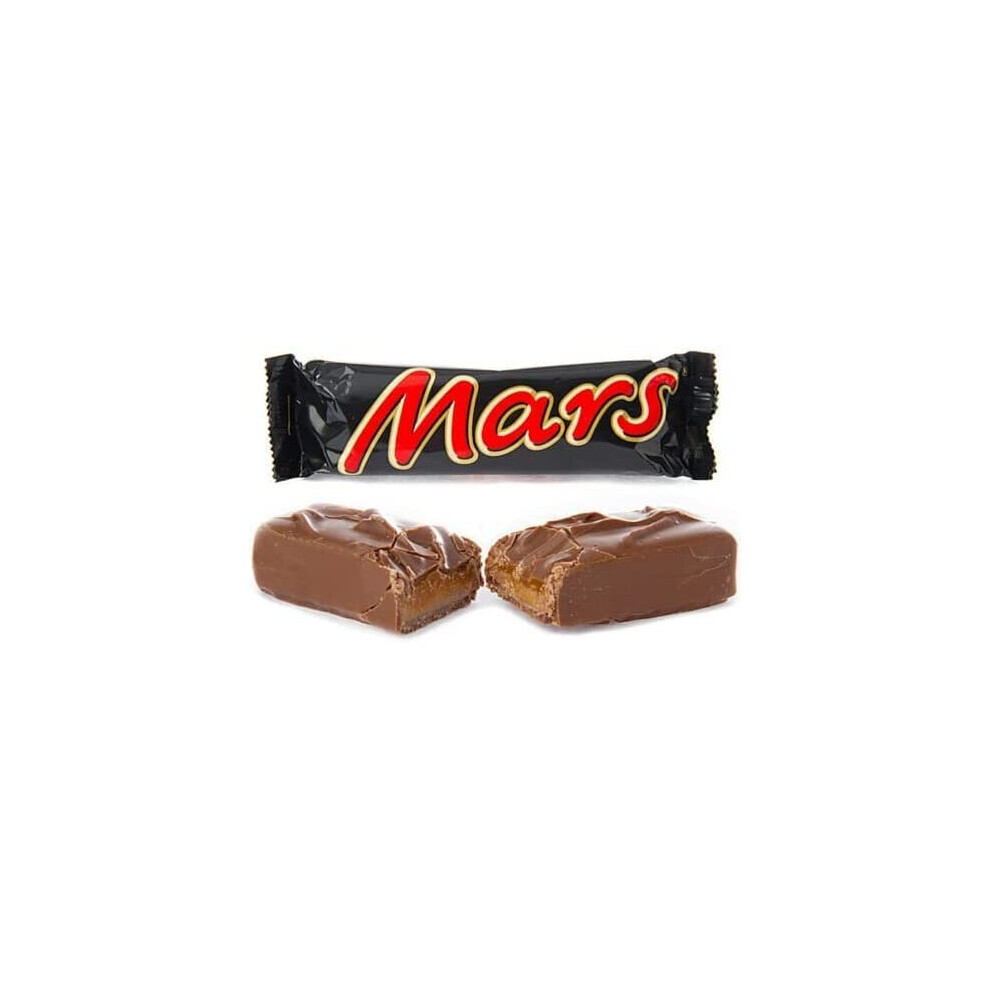 (Pack Of  18) MARS Chocolate Bars 51g Chocolate, Caramel