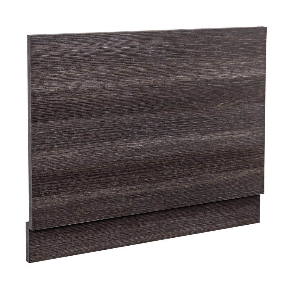 Aquariss Grey (700Mm End Panel) Calm Effect Wood Shower Bath Panel