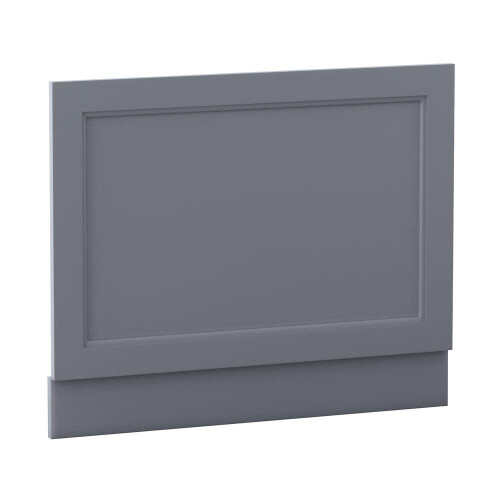 (700mm End Bath Panel) Aquariss Traditional Bath Panel Matte Grey MDF Adjustable Height