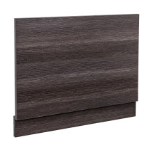 (750mm End Panel) Aquariss Calm Grey Effect Wood Shower Bath Panel
