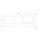 (1700mm Front Side Bath Panel) Aquariss Traditional Bath Panel Matte Grey MDF Adjustable Height 2