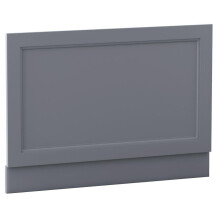 (800mm End Bath Panel) Aquariss Traditional Bath Panel Matte Grey MDF Adjustable Height