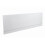 (1800mm Front Panel) Aquariss Gloss White Wood MDF Shower Bath Panel 1