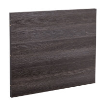 (700mm L Shape End Panel) Aquariss Calm Grey Effect Wood Shower Bath Panel