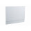 (700mm End Panel) Aquariss Gloss White Wood MDF Shower Bath Panel 1