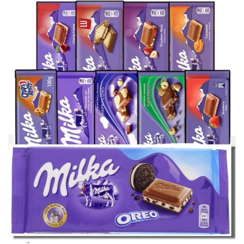 ( Pack Of  20) Milka Chocolate Selection Box Delicious Tasty And Twisty