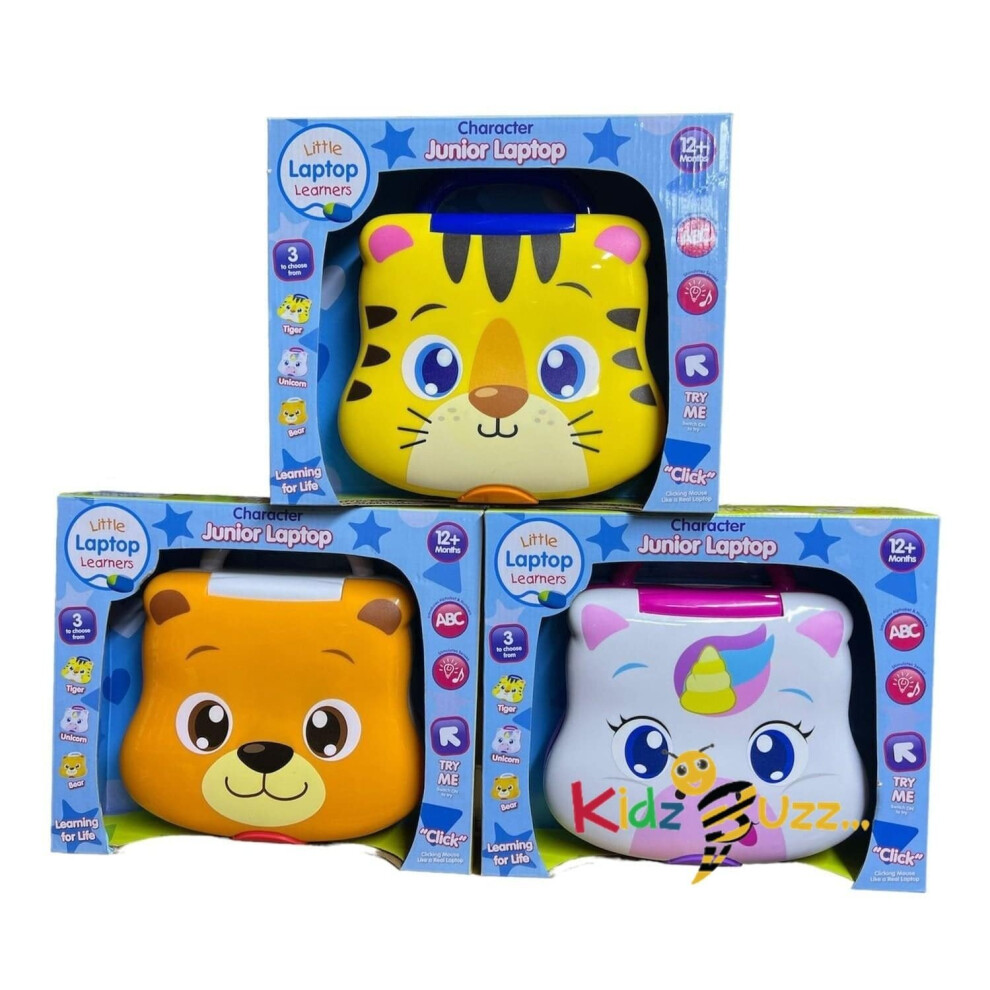 (Unicorn) Little Laptop Learners - Unicorn, Tiger & Bear