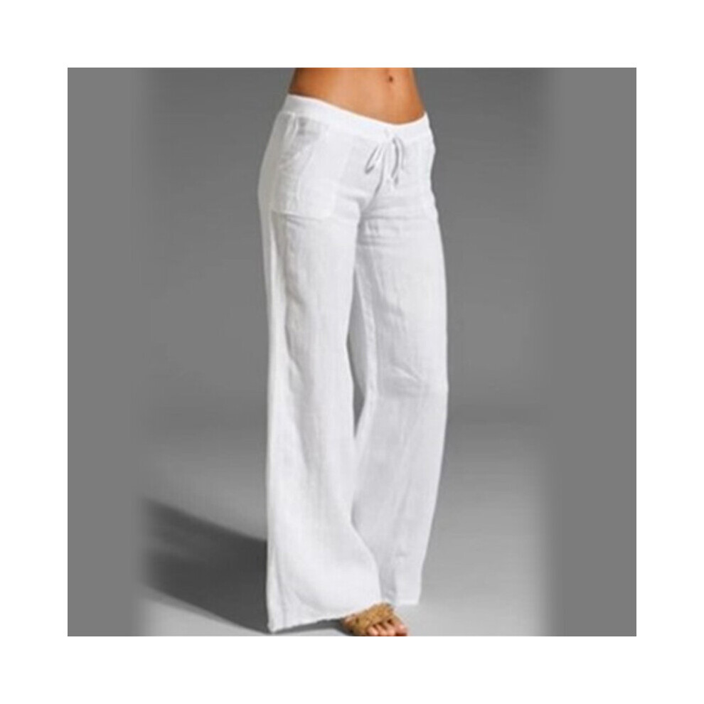 Falling wide leg pants women's autumn and winter waist straight wool pants versatile loose casual mopping trousers-image-OPC-PBQN2K6-NEW