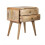 Scandinavian Bedside Table Mid Century Vintage Cabinet Nordic Rustic Solid Wood Unit 5