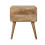 Scandinavian Bedside Table Mid Century Vintage Cabinet Nordic Rustic Solid Wood Unit 7