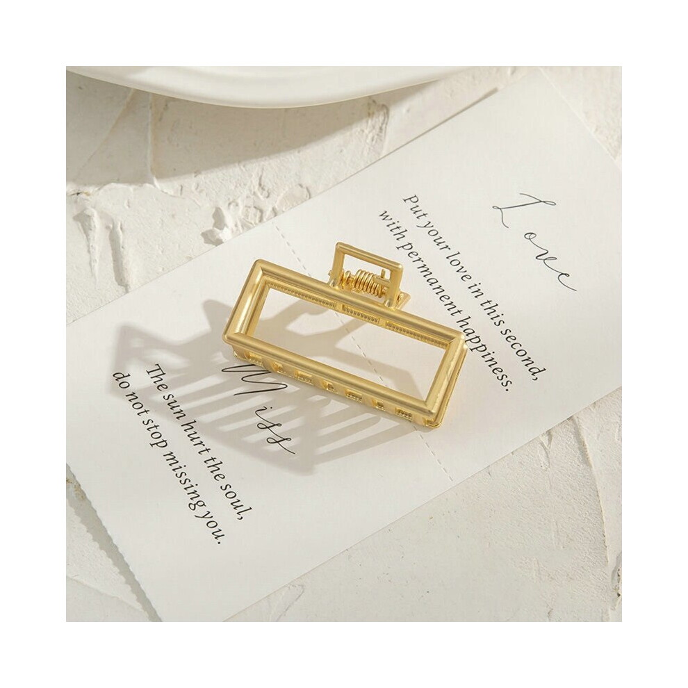 1/2pcs Women Hair Golden Claw Polygon Bear Flower Alloy Candy Hair Clips Hairpin Fairy Hairclips Accessory-image-OPC-PBQN877-NEW