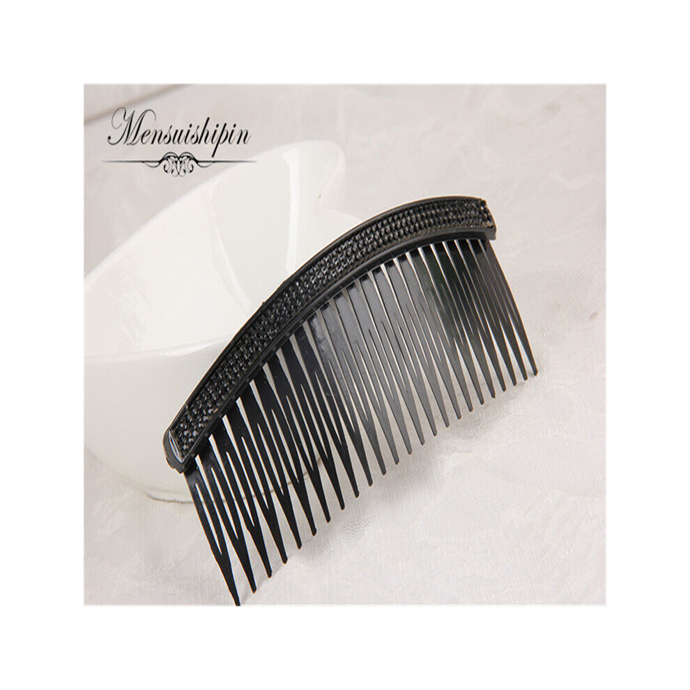 Arrivals Teeth Inserted Comb DIY Hair Accessories Hair Combs Supplies Steel Plate Iron Silver Hair Tool