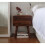 Scandinavian Bedside Table Modern Cabinet Vintage Nordic Storage Drawer Solid Wood Unit 2