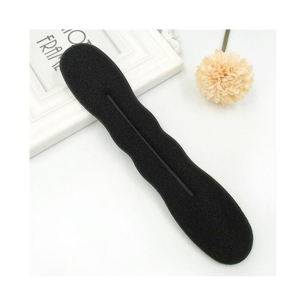 Unisex Multicoloured Women Classic Magic Hair Twist Hair Styling Tools Quick Bun Donut Curler Maker Sponge Braiders Tool Headwear Accessories