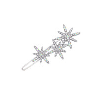 Snowflakes Clip Stars Crystal Hair Pins For Women Sweets Hair Accessories Jewelry Barrette For Girls ??????? ????????