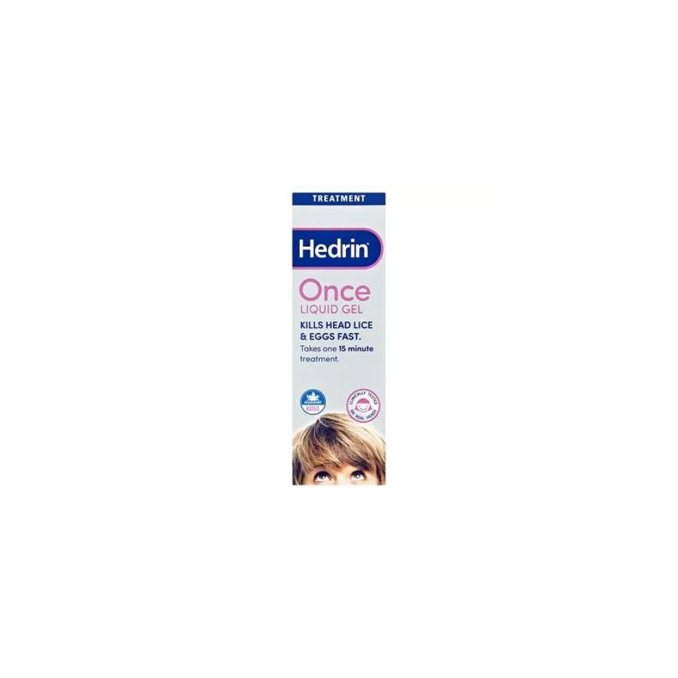 Liquid anti-lice gel Hedrin Once, 100 ml, Thornton