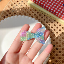 Mermaid Princess tail hairpin children cartoon baby decorations headdress