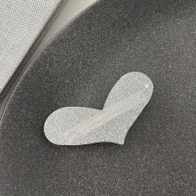 Wind girl heart geometric love hairpin adult headwear acetate spring clip Japanese alloy half-tie hairpin