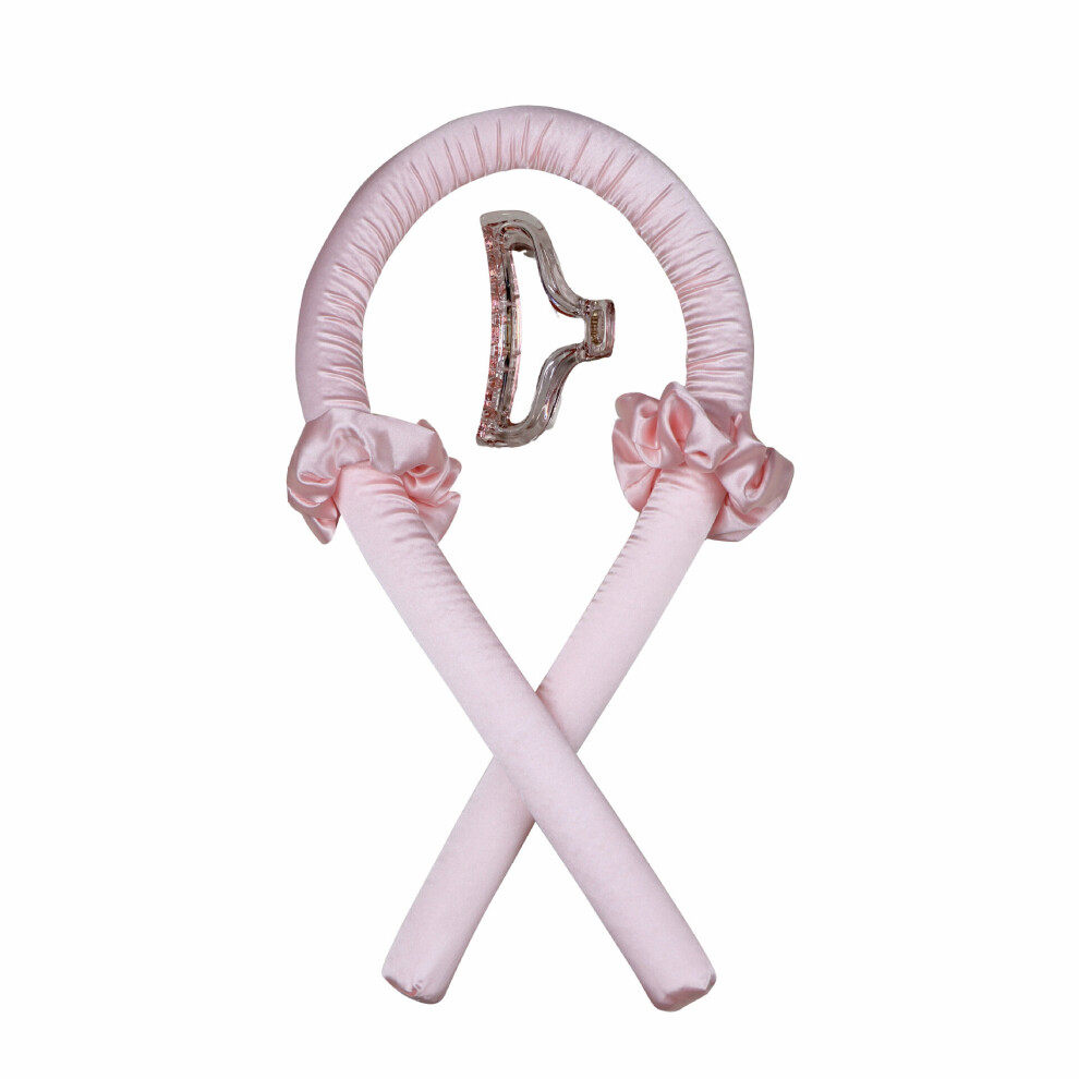 Heatless Curling Rod Silk Ribbon Lazy Curler Hair Rollers Sleeping Soft Wave Formers No Heat Curls Ribbon Hair Curlers Styling