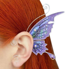 No Piercing Ear Wrap for Butterfly Dragon Wings Shape Ear Cuff Earring Elf Ear Clip Earcuff Women Punk Fairy