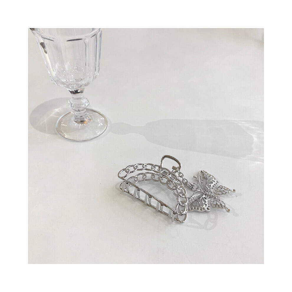 Vintage Long Tassel Butterfly Metal Hairpin Love Pendant Barrette for Women Party Accessories Jewelry-image-OPC-PBQNRQ8-NEW