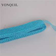 4.5Cm Horsehair Fabric Crin Flat Plain Veiling Millinery Polyester Flower Store DIY Hair Accessories 4 Colors/Lot 100 Yards/Lot