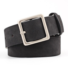 Arrival Adjustable Square Buckle Belt Girls 8 Colors Women PU Leather Belt