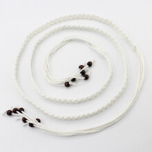 Girls Vintage Thin Belts for Women Dress Tie Woven Braided Strap Belt Waist Knotted Rope Party Belt Ladies Belt Gift