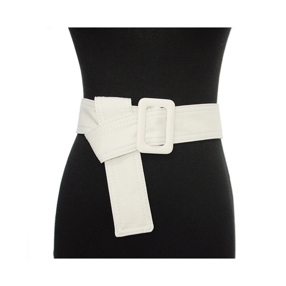 Solid 160cmx5cm Long Belt Soft Waistband Down Jacket Coat Decorative Waist Belt Casual Canvas Wide Corset Belt-image-OPC-PBQNWBY-NEW