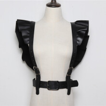 Women Punk Gothic Harness Belt Ladies Body Bondage Sexy Pu Leather Garter Belts Female Strap Girdle Waistband 353