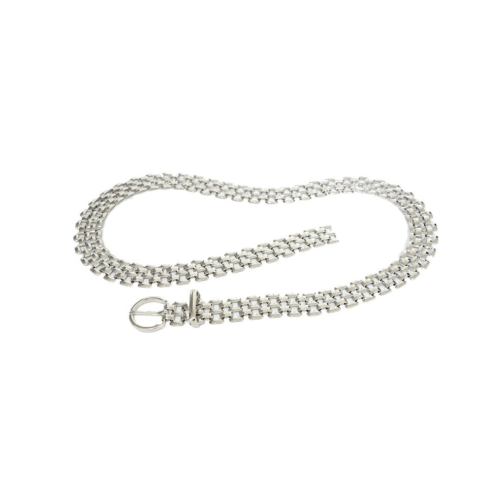 3.5cm Wide Gold/Silver Metal Mesh Belt Temperament Body Chain Belt BG-1528-image-OPC-PBQP268-NEW