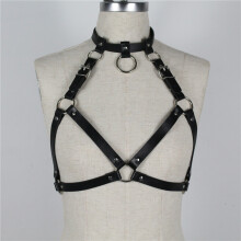 Harness Bra Lingerie Bondage Leather Chest Belt Sexy Women Adjust Buckle Chest Garter For Gothic Ladies Chocker Straps