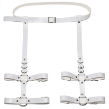 Sexy Leg Garter Harness Belt For Women Punk Leather Harness Female Gothic Leg Ring Suspenders Body Bondage Strap