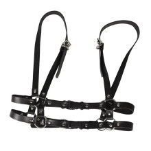 Women Personality Punk Style Suspender Straps Belt Waist Belt Harness Belt Girdle Punk Retro Slim Body Bondage Belt