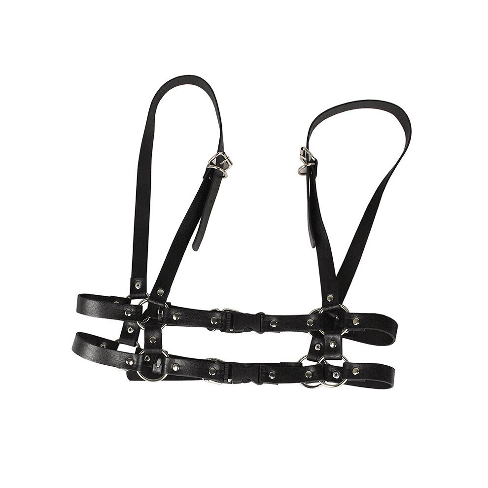 Women Personality Punk Style Suspender Straps Belt Waist Belt Harness Belt Girdle Punk Retro Slim Body Bondage Belt