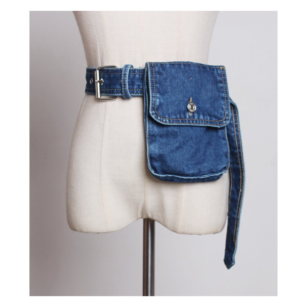 denim Fanny pack decorated belt women casual versatile shirt suit T-shirt decorated belt belt-image-OPC-PBQP6YM-NEW