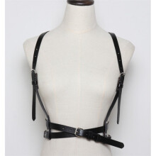 Women Belt Slim Leather Belt Female Punk Harajuku Straps Harness Body Bondage Belts Straps Suspenders Slim Body Belt