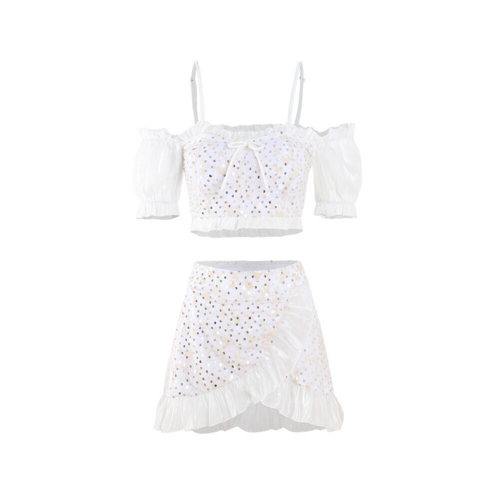 Women Two Piece Bikini Set Printed Bathing Suit Swimming Beach Wear Tankinis Swimwear Biquinis Summer Swimsuit-image-OPC-PBQPMCN-NEW