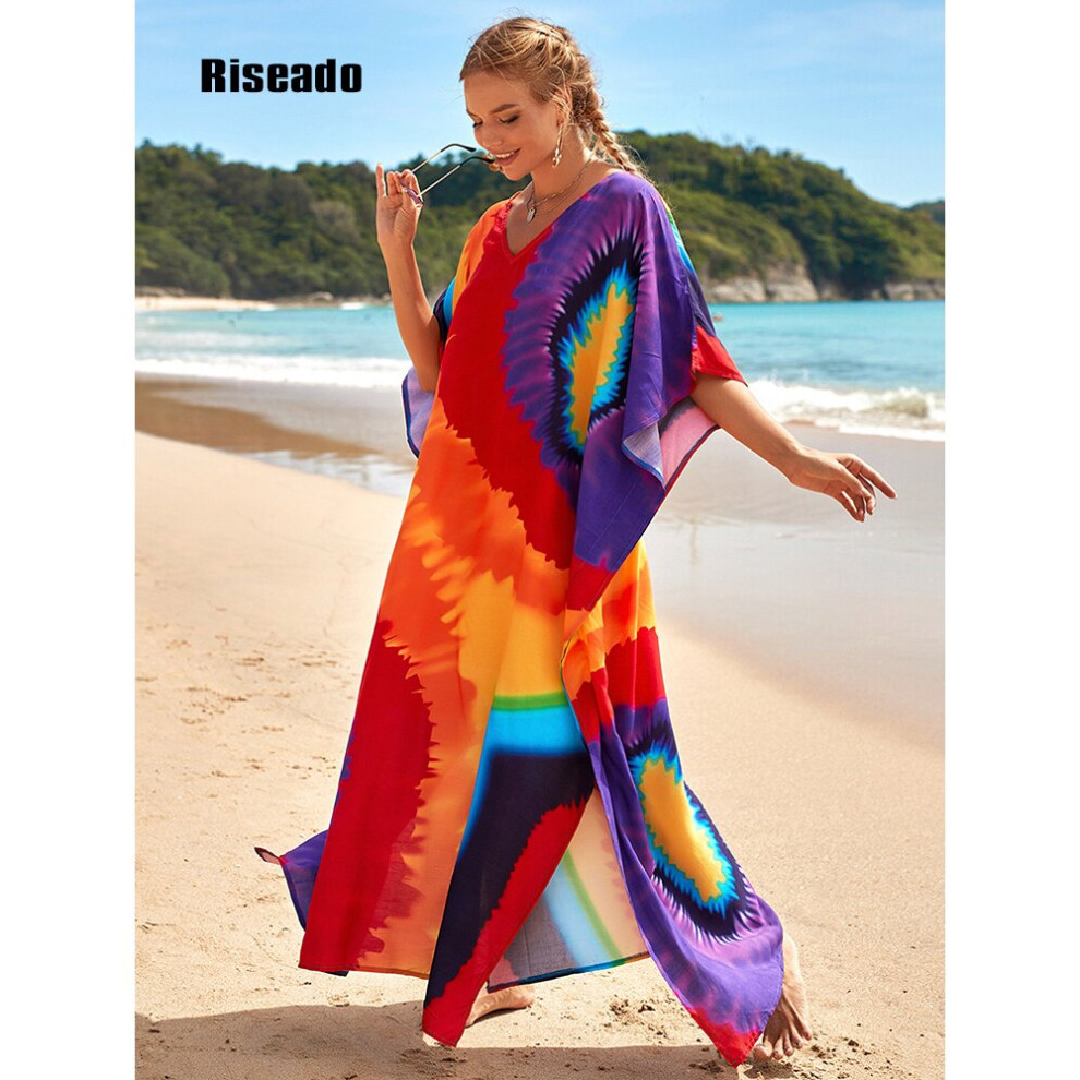 Beach Cover Ups for Women Dresses Long Kaftan Summer Beachwear Women Clothing-image-OPC-PBQPVNZ-NEW