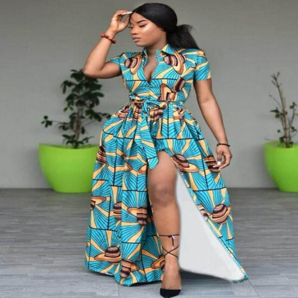 African Dresses For Women Polyester Muslim Abayas Dashiki Robe Kaftan Long Maxi Dress Africa-image-OPC-PBQQ2BV-NEW