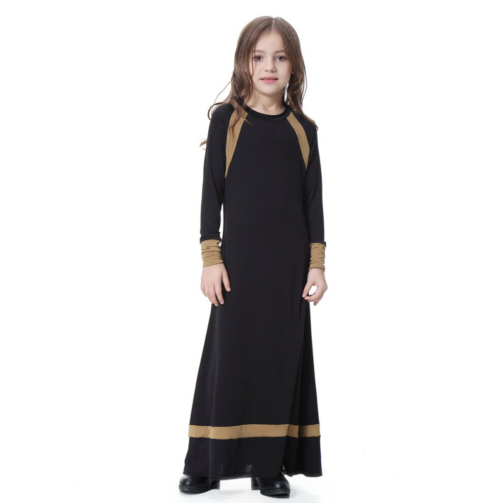 Ramadan Eid Mubarak Abaya Dubai Evening Dresses Dubai Turkey Elegance Muslim Girl Summer Red Kids Caftan Dress-image-OPC-PBQQ5RM-NEW
