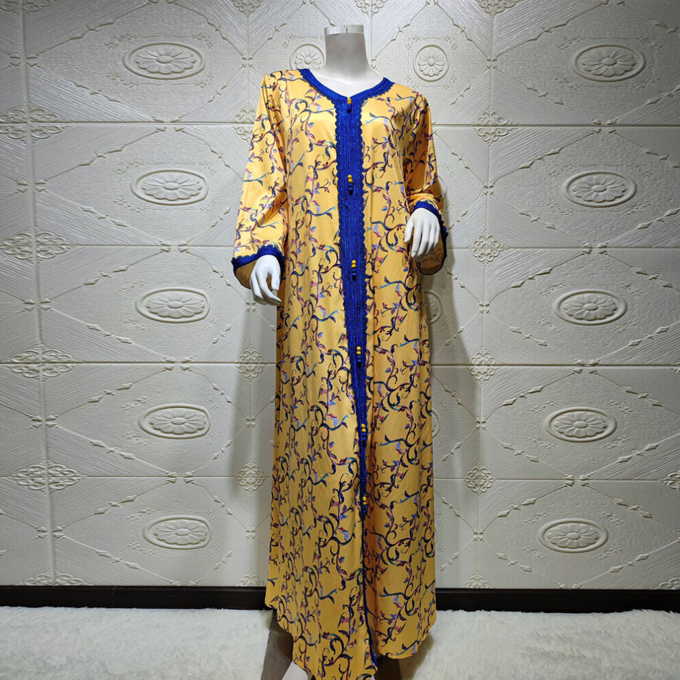 Abaya Dubai Turkey Arabic Hijab Muslim Dress Islam Clothing Long Dresses Abayas For Women Robe Musulman De Mode Femme-image-OPC-PBQQ76J-NEW